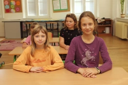 Žáci ve&nbsp;třídě